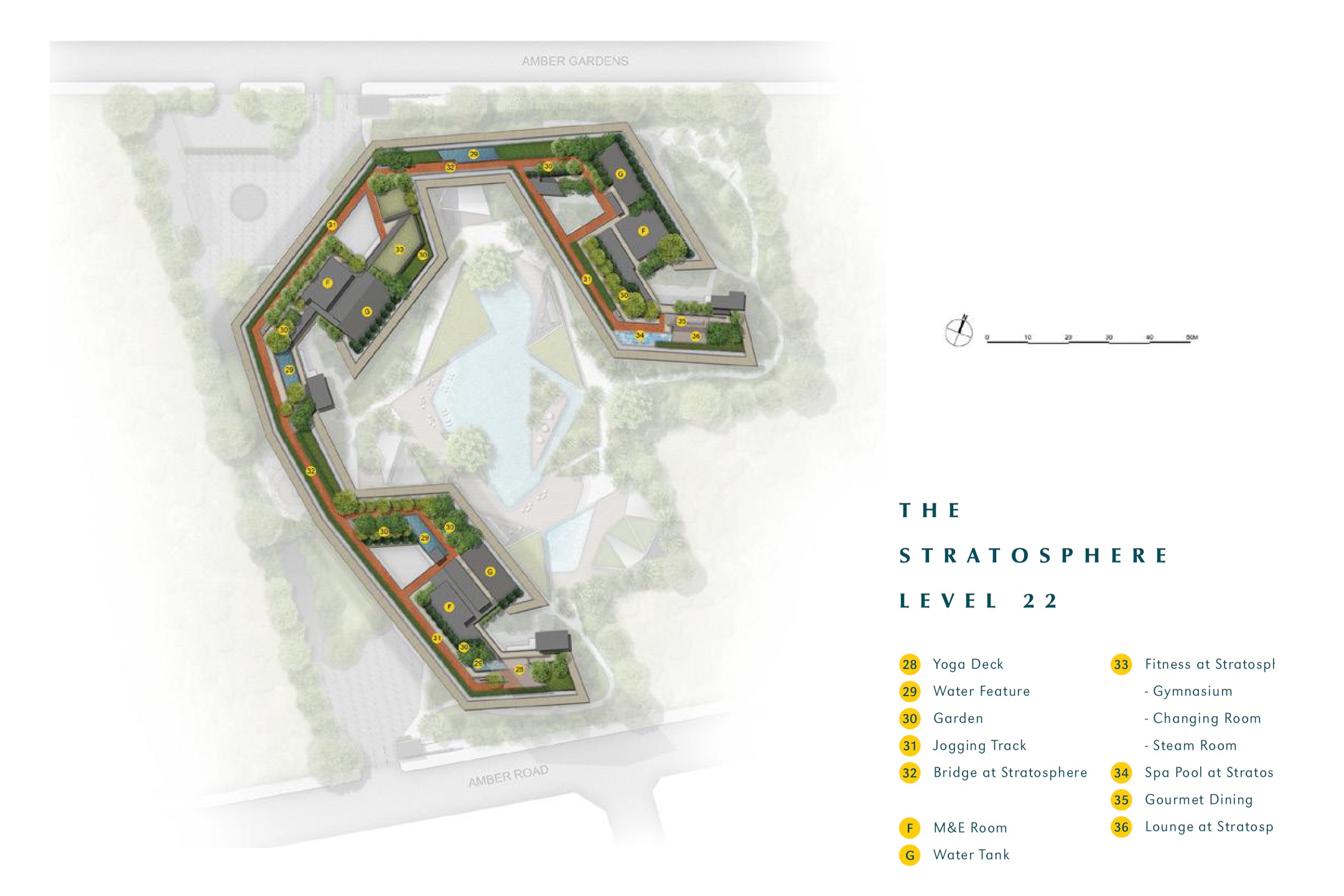 amber park - site plan